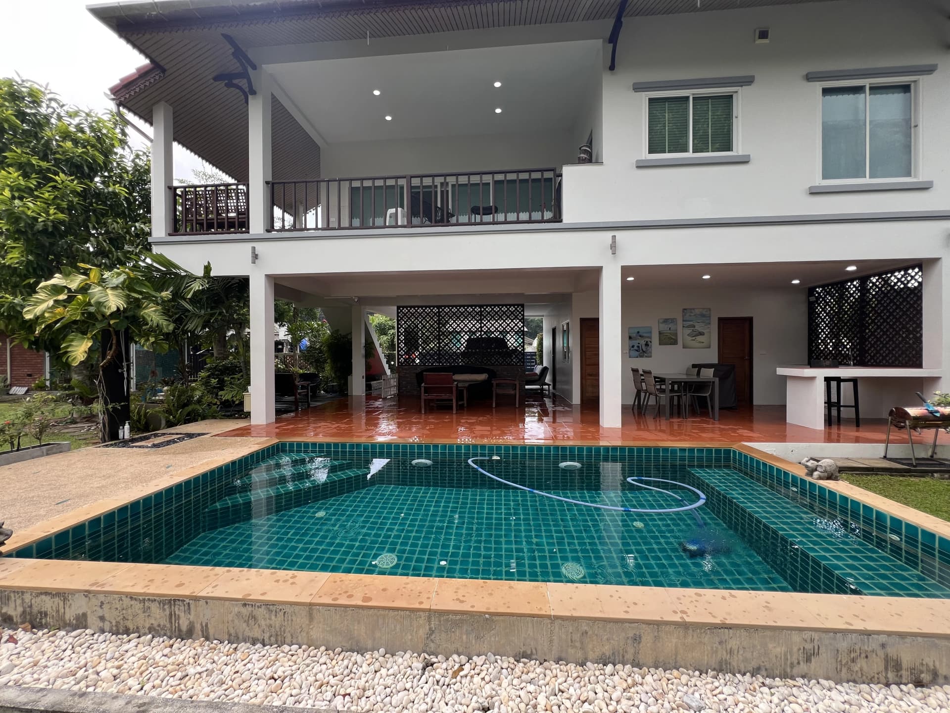 Terrace and Pool garden side