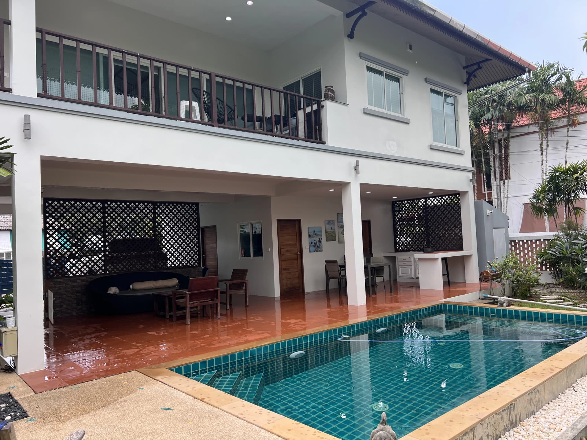 Spacious Terrace by the pool