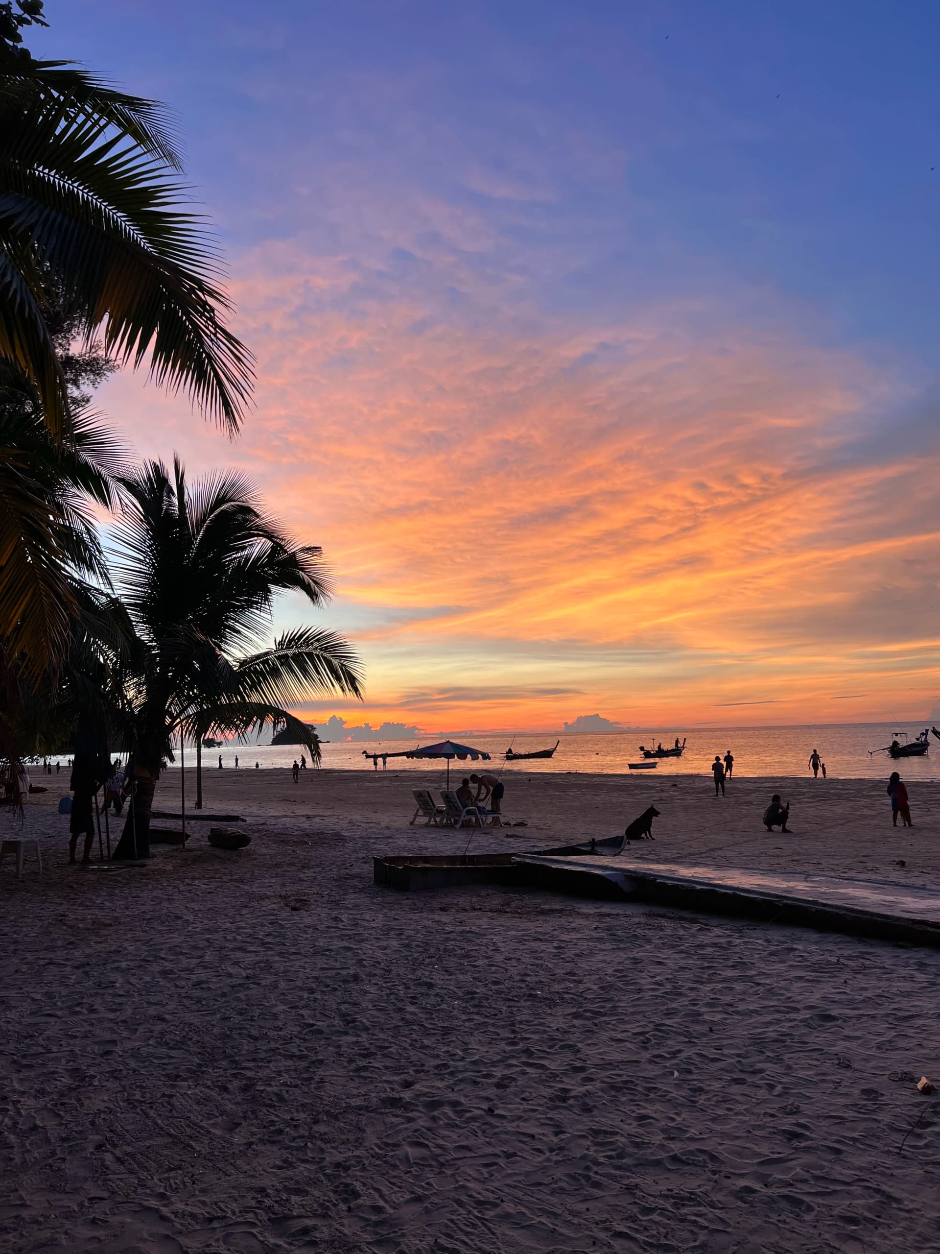 Panoramic view of Nai Thon Beach with its crystal clear waters and golden sand