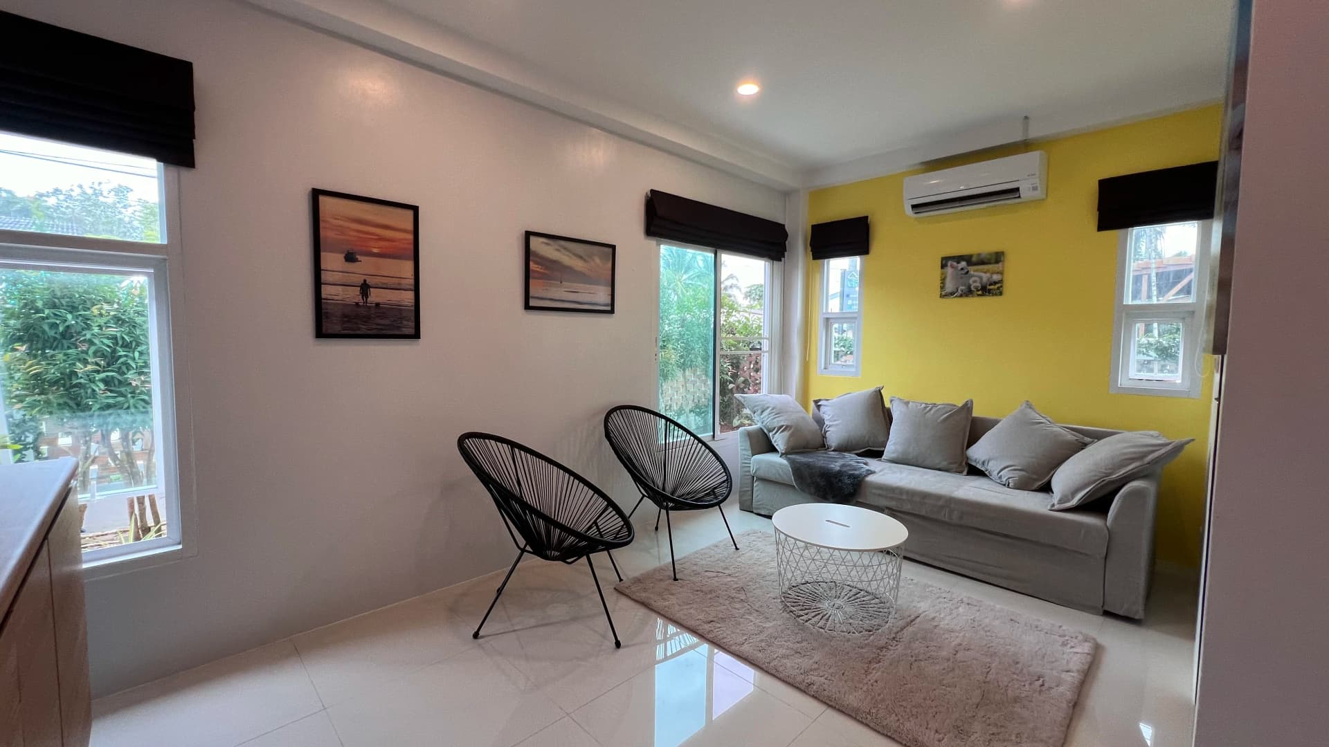 Downstairs studio with private bathroom